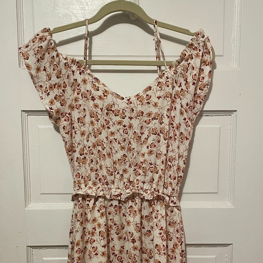 Floral Mini Dress | Jessica Simpson XS | Ruffles | Summer